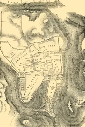 Plan of Jerusalem in the First Christian Century