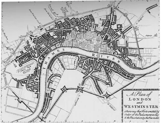 Plan of London and Westminster, 1749 1903