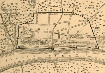 Plan of Roman London