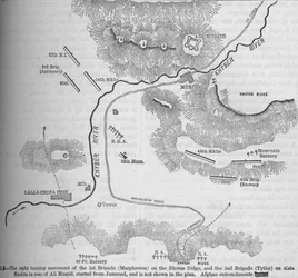 Plan of the Attack on Ali Musjid, Nov. 21, 1878