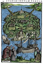 Plan of the Island of Utopia