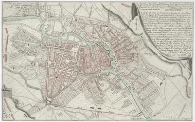 Plan of Berlin 1760