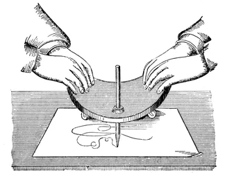 Planchette or Ouija Board