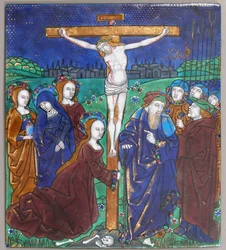 Plaque with the Crucifixion, French, 16th Century