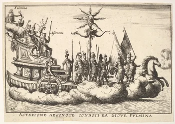 The Argonaut Asterion Led by a Young Figure of Lightning (detail)