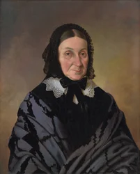 Portrait of Johana Gyurkova, née Markušová