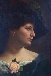 Portrait of a Lady with Hat