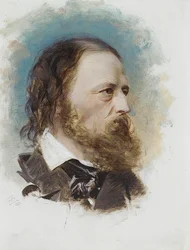 Portrait of Alfred, Lord Tennyson
