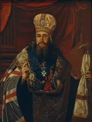 Portrait of Ambrosius Podobedov, Metropolitan of Novgorod and Petersburg, 1813