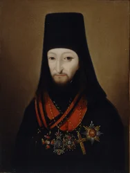 Portrait of Archbishop Joseph Count Argutinsky-Dolgoruky, 1840s