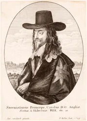 Portrait of Charles I, pub. 1649