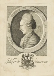 Portrait of Count Johann Friedrich Struensee