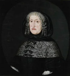 Portrait of Eleanor of Anhalt-Zerbst, Duchess of Schleswig-Holstein-Sønderburg-Norburg