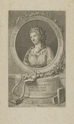 Portrait of Elisa von der Recke