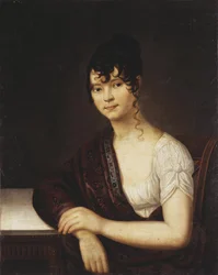 Portrait of Elizaveta Ivanovna Ogareva 1784-1815