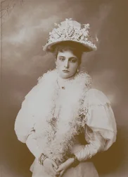 Portrait of Empress Alexandra Fyodorovna, the Wife of Tsar Nicholas II of Russia