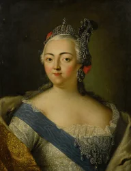Portrait of Empress Elizabeth of Russia 1709-1762