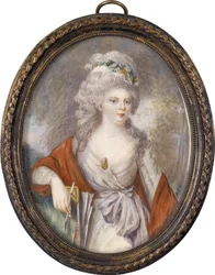 Portrait of Empress Maria Feodorovna Sophie Dorothea of Württemberg
