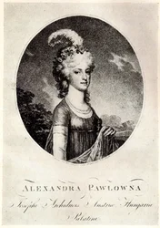 Portrait of Grand Duchess Alexandra Pavlovna
