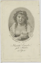 Portrait of Henriette Hendel-Schütz, née Schüler as Elfride