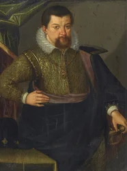 Portrait of John George I 1585-1656, Elector of Saxony, 1611