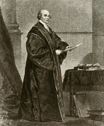 Portrait of John Jay in His Robes as First Chief Justice of the United States, c1780