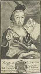 Portrait of Maria Sibylla Merian