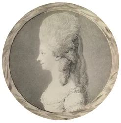 Portrait of Marie Louise of Savoy, Princess of Lamballe