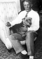 Portrait of Pablo Ruiz Picasso, Spanish painter