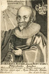 Portrait of Robert Fludd, 17th century