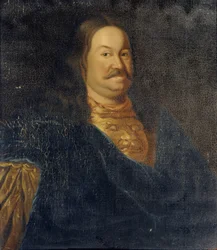 Portrait of Senator Prince Yakov Fyodorovich Dolgorukov 1639-1720, Early 18th century