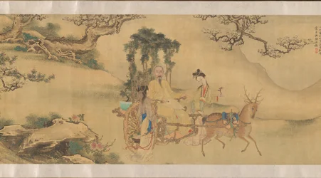 Portrait of Shaoyu in the guise of Liu Ling