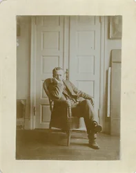 Portrait of Vilhelm Hammershøi 1864-1916