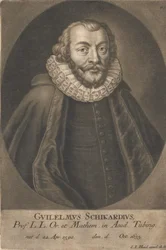 Portrait of Wilhelm Schickard