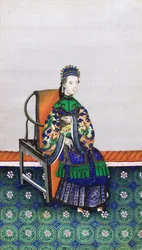Portrait of a Chinese woman