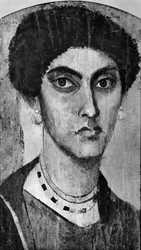 Portrait of a Lady, Al-Fayyum, Egypt, 2nd Century