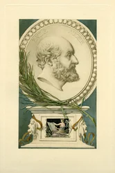 Portrait of Émile Augier 1820-1889