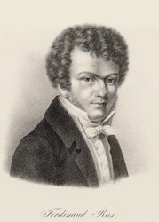 Portrait of Pianist and Composer Ferdinand Ries