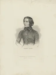 Portrait of the Composer Franz Liszt