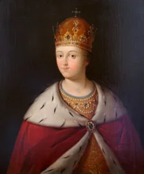 Portrait of the Regent Sofia Alexeyevna