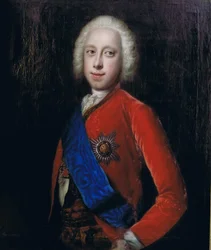 Portrait of Tsar Peter III of Russia 1728-1762, Second Half of the 18th Century