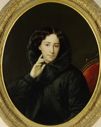 Portrait of the Actress of the Imperial Theatre Vera Samoylova