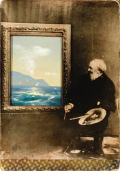 Portrait of Ivan Aivazovsky, 1889