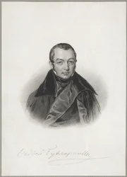 Portrait of the Author Faddei Bulgarin