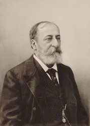 Portrait of the composer Camille Saint-Saëns, 1900