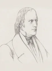 Portrait of the conductor and composer Johann Nepomuk Schelble