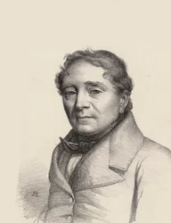 Portrait of the Opera Singer Louis Antoine Eléonore Ponchard, 1787-1866, 1845