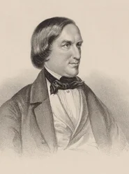 Portrait of the Pianist and Composer Karl August Krebs