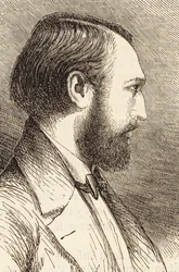 Portrait of the pianist and composer Louis Lacombe