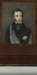 Portrait of the poet Alexander Sergeyevich Pushkin, First quarter of 19th century
